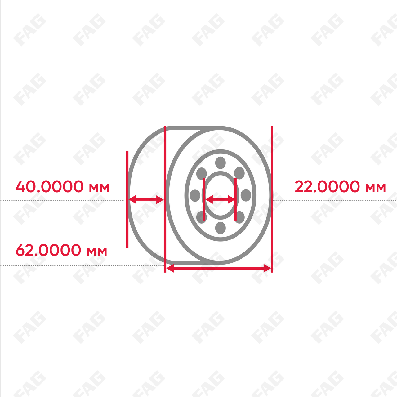 Подшипник 6017-2RS-C3