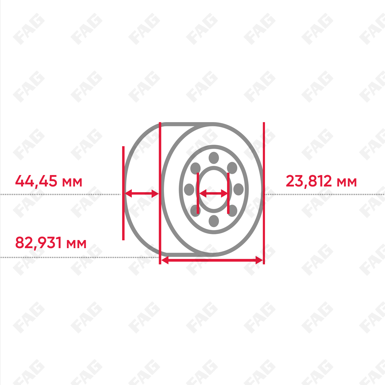 Конический роликоподшипник K25580-25520