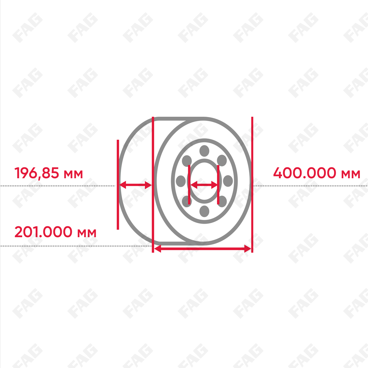 Конический роликоподшипник KL540049-W215FB