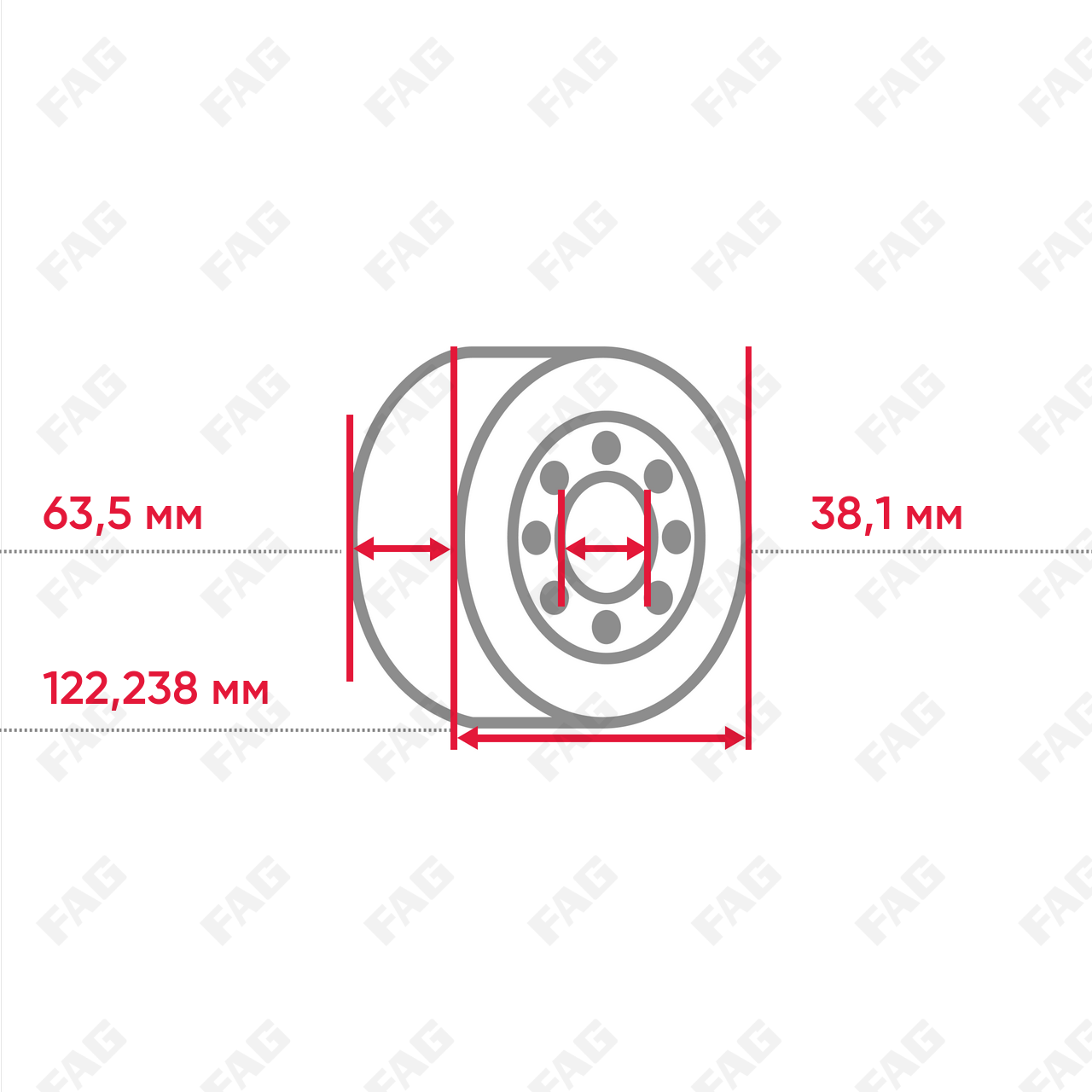 Конический роликоподшипник KHM212047-HM212011-XL