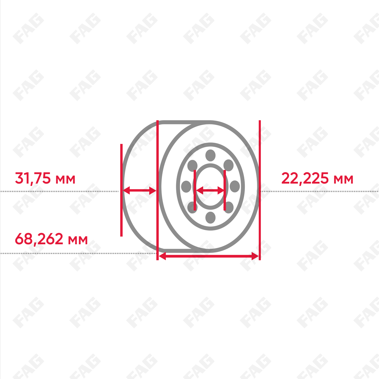 Конический роликоподшипник KM88046-M88010-XL