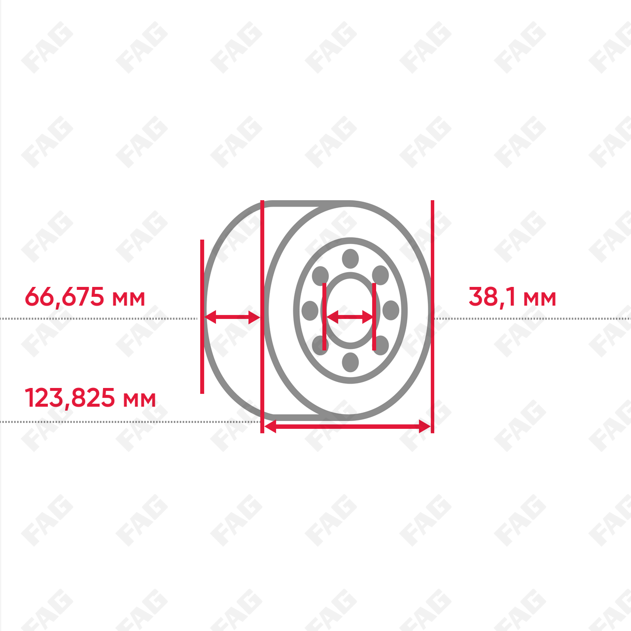 Конический роликоподшипник K560-552-A