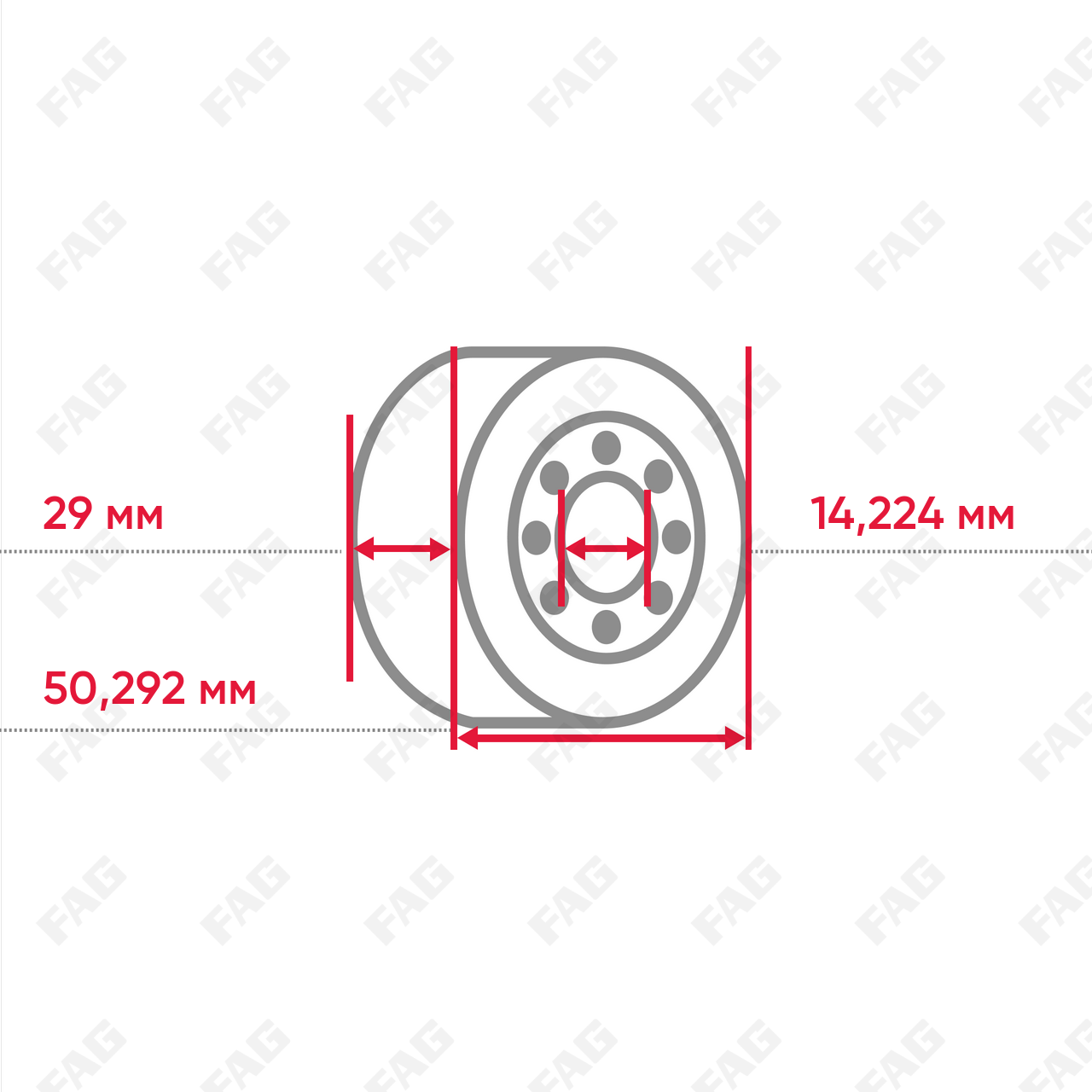 Конический роликоподшипник KL45449-L45410-DY