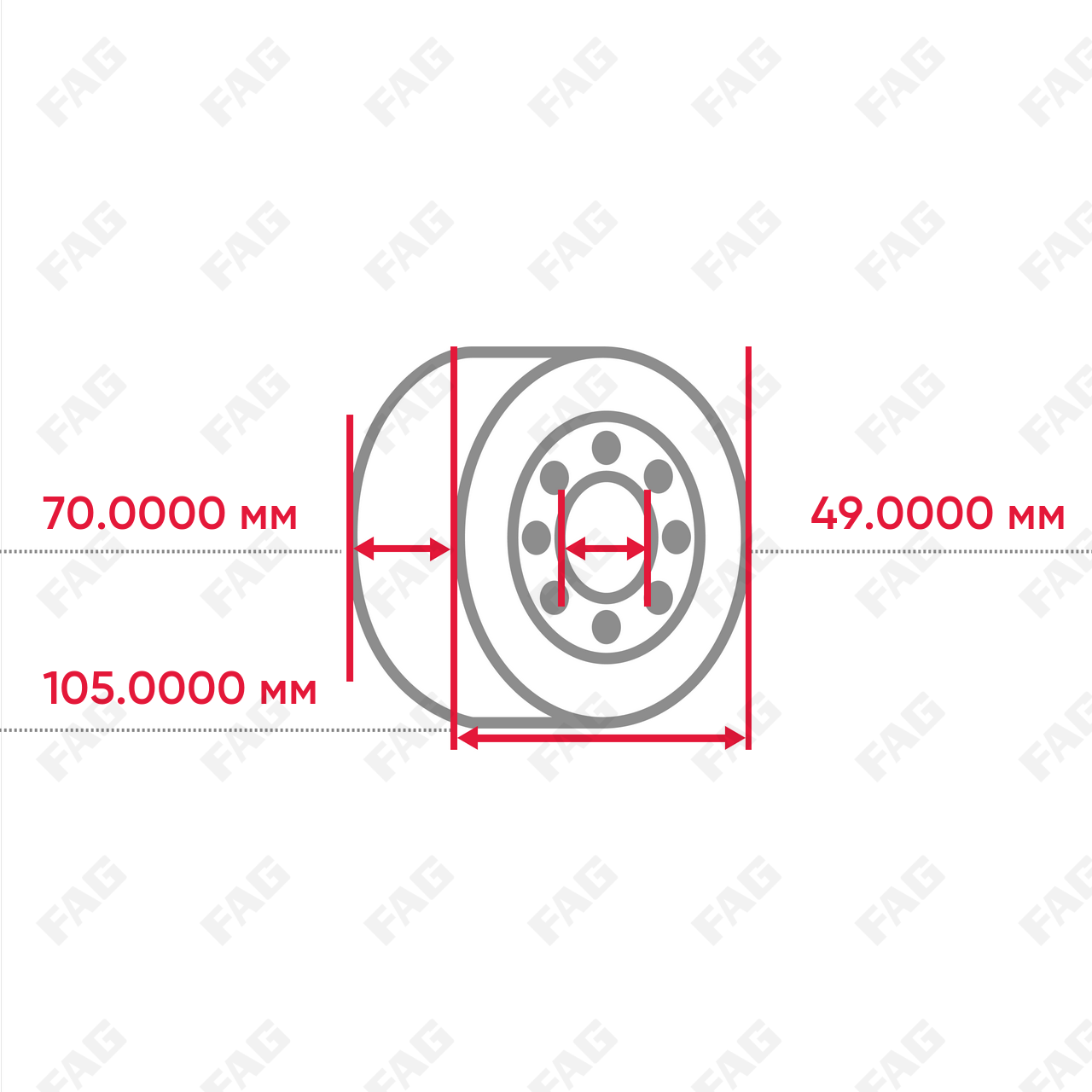 Подшипник 6301-2RSR