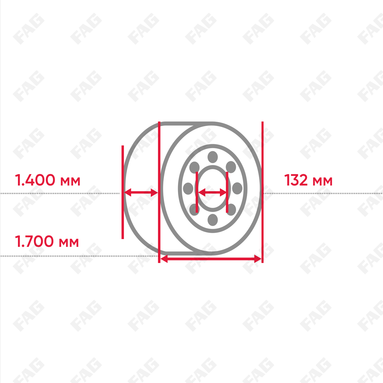 Радиально-упорный шарикоподшипник 718/1400-MPB-P5-UL