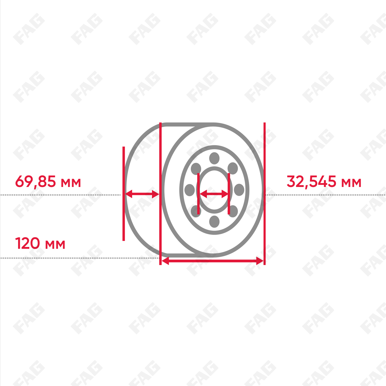 Конический роликоподшипник K47487-47420-A