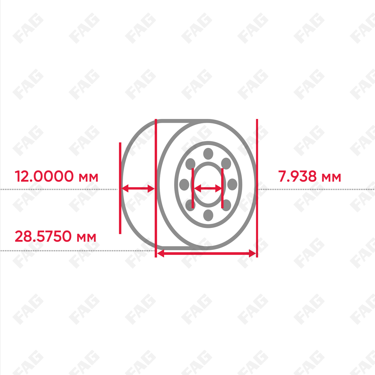 Подшипник 6008-2RSR-C3