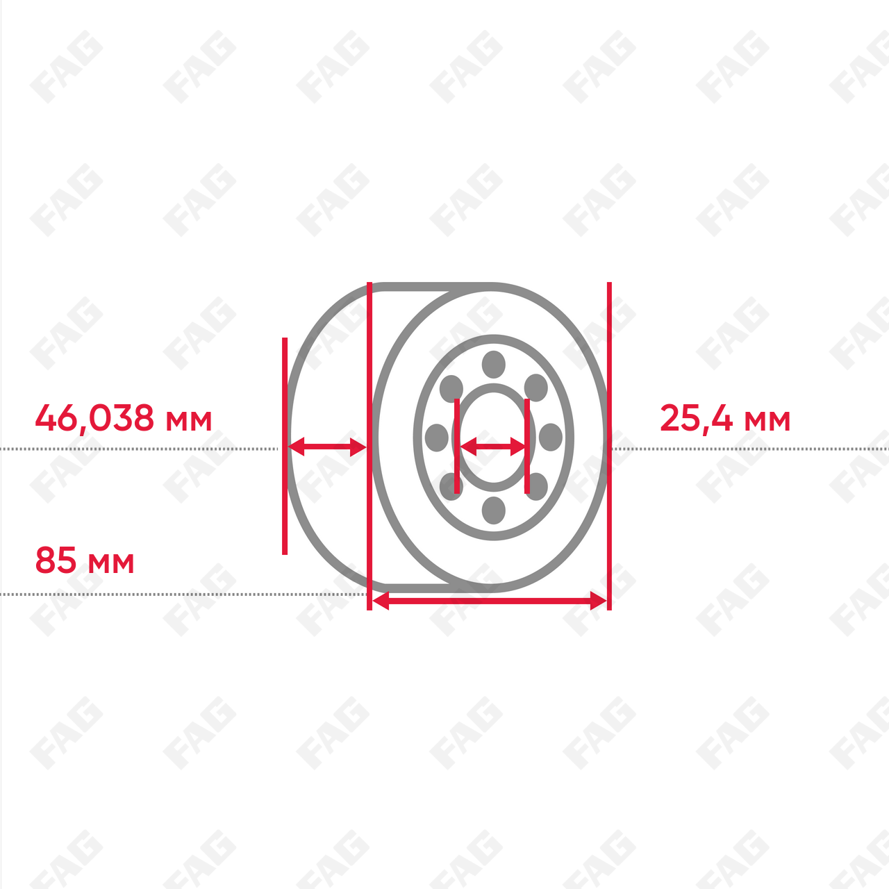 Конический роликоподшипник K2984-2924