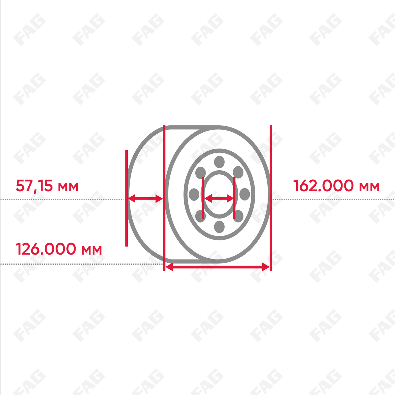 Конический роликоподшипник K45290-W215FB