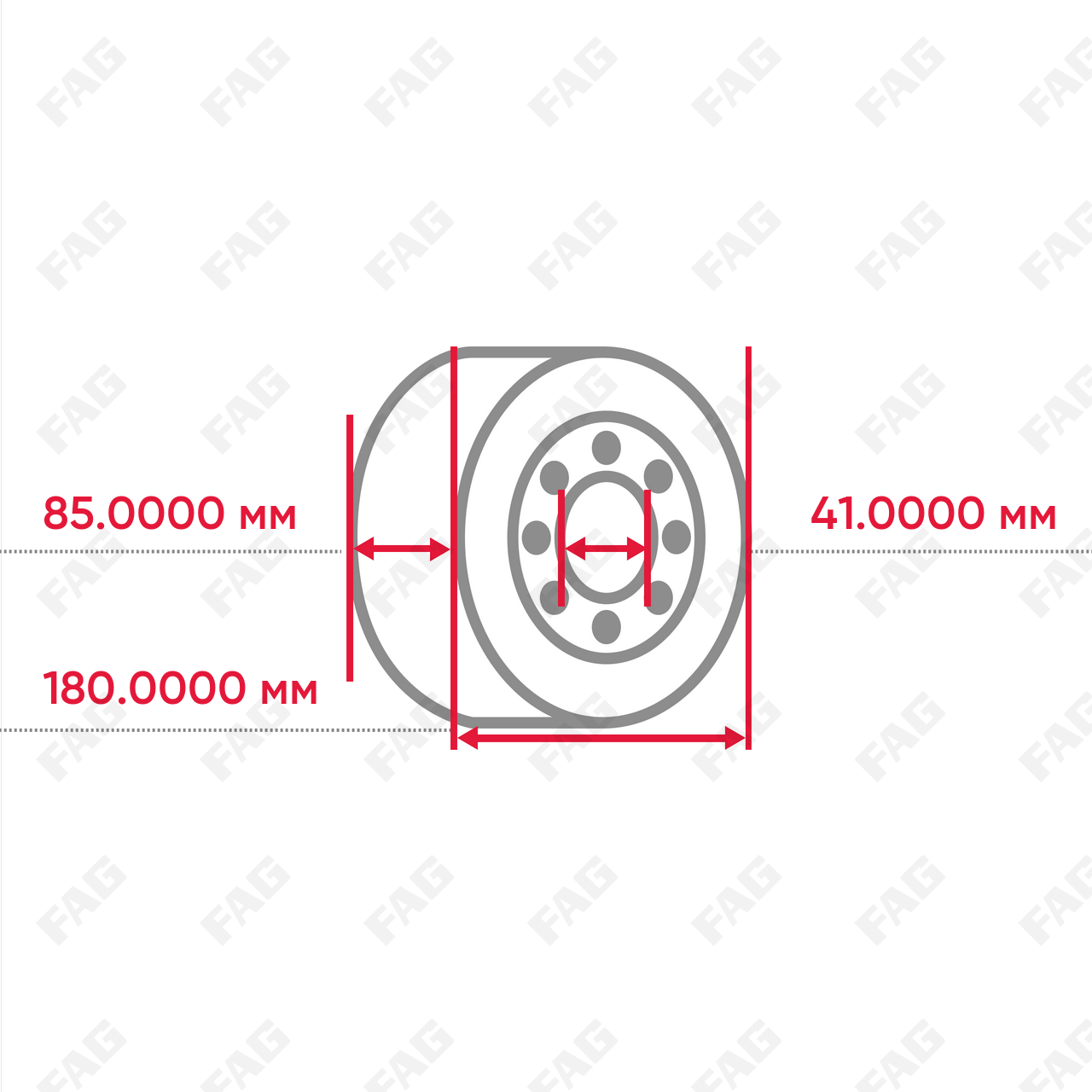 Подшипник 6309-2RSR-C3