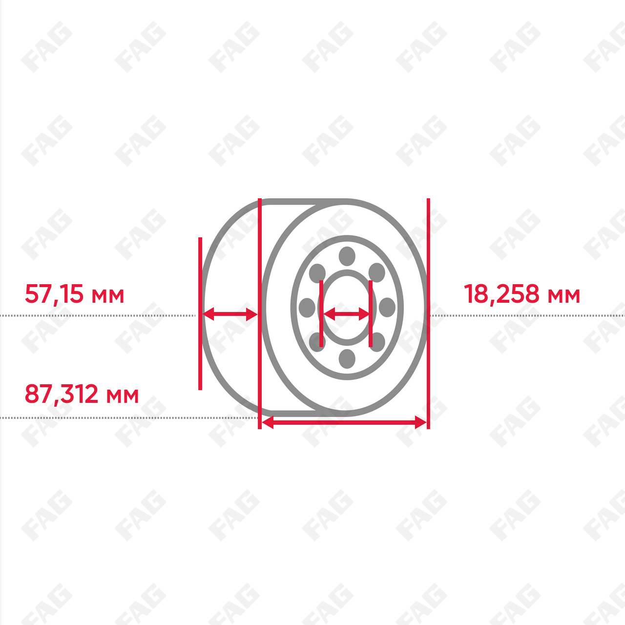 Конический роликоподшипник KL507949-L507910-DY